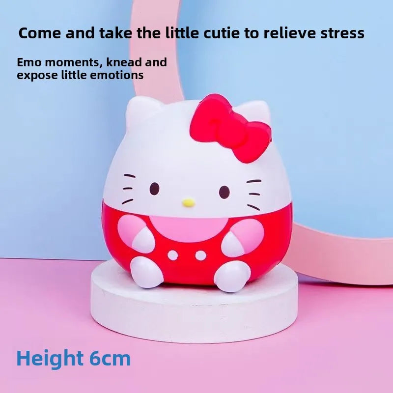 Dumpling Squishy "Kitty" 🥟 — Édition Kawaii