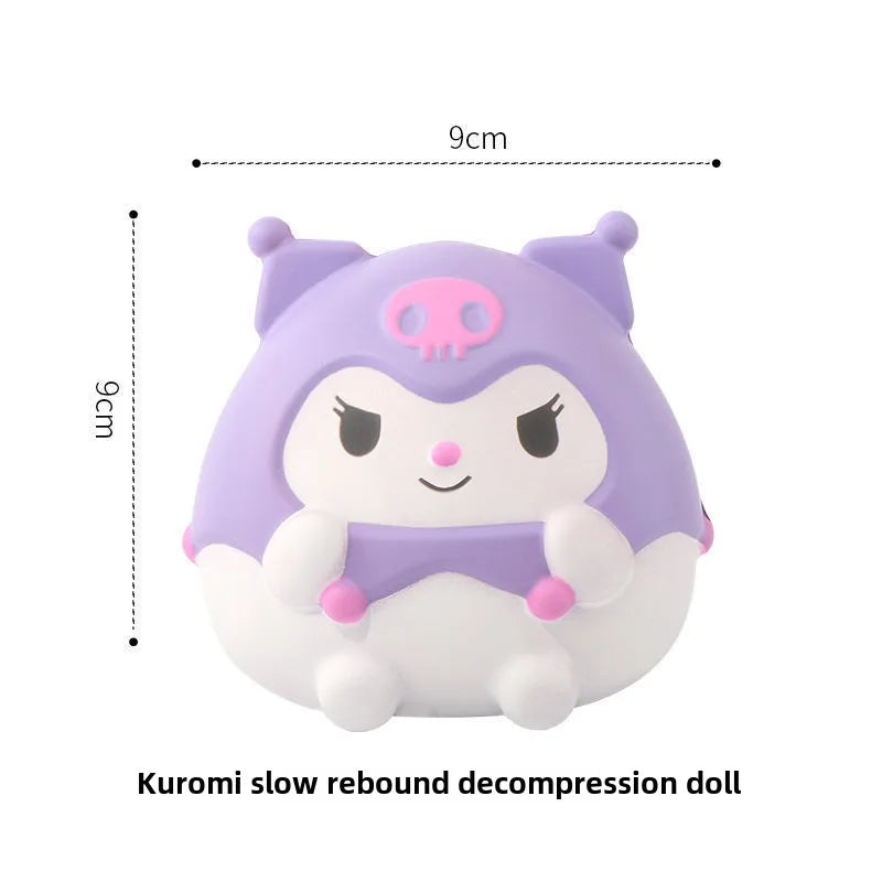 Dumpling Squishy "kuromi" 🥟 — Édition Kawaii